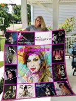Amy Winehouse Quilt Blanket For Fans Home Decor Gift v