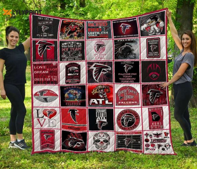 Atlanta Flcons 3D Customized Quilt Blanket For Fans Home Decor Gift