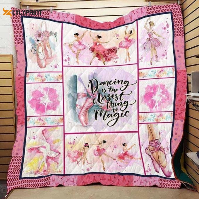 Ballet 3D Customized Quilt