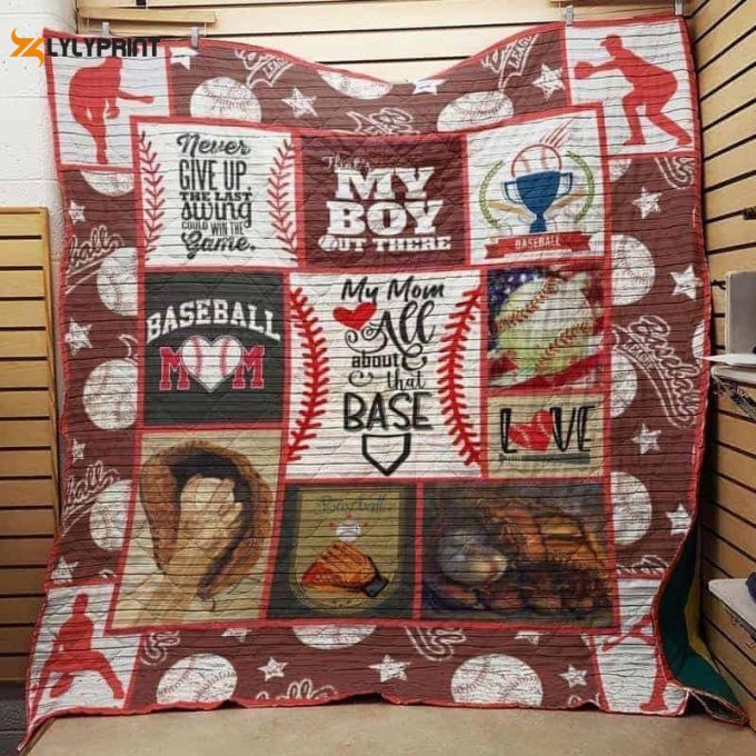 Baseball 3D Customized Quilt
