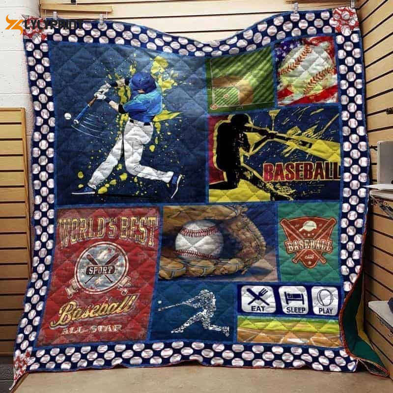 Baseball 3D Customized Quilt Baseball 3D Customized Quilt