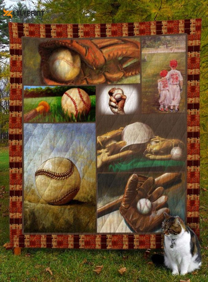 Baseball 3D Customized Quilt