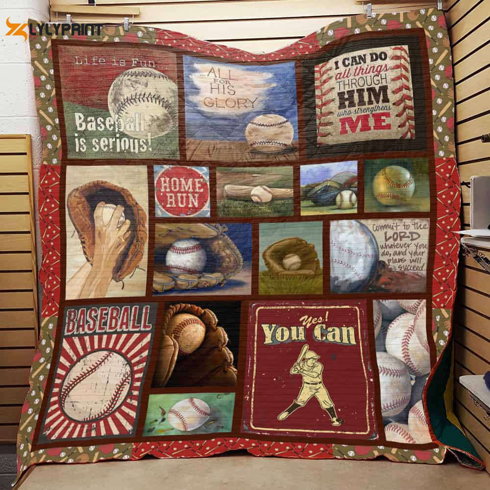 Baseball 3D Customized Quilt Blanket For Fans Home Decor Gift Baseball 3D Customized Quilt Blanket For Fans Home Decor Gift