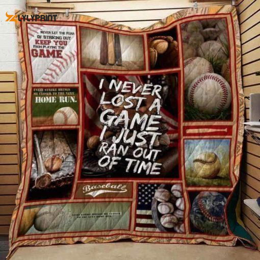 Baseball 3D Customized Quilt Baseball 3D Customized Quilt
