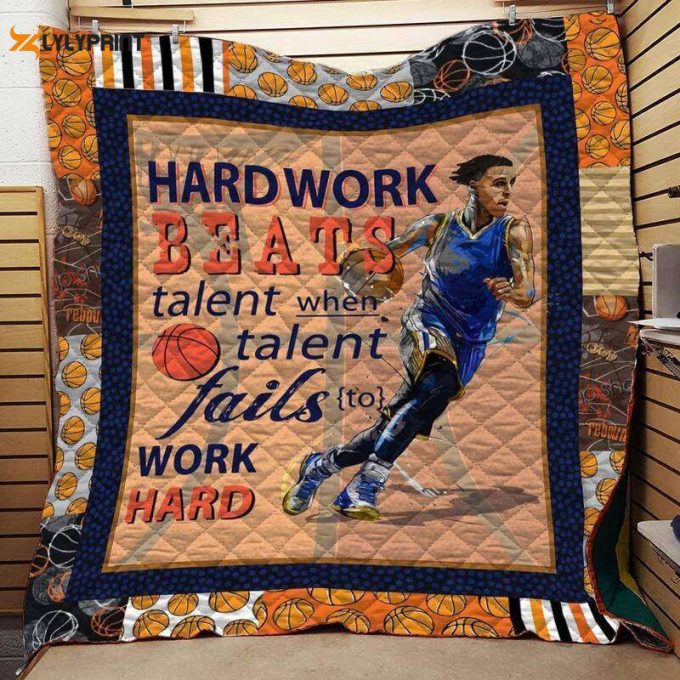 Basketball Customize Quilt Blanket For Fans Home Decor Gift