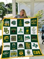 Baylor Bears Quilt Blanket For Fans Home Decor Gift