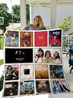 Bee Gees Quilt Blanket For Fans Home Decor Gift