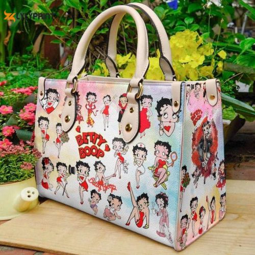 Betty Boop Leather Handbag Gift For Women