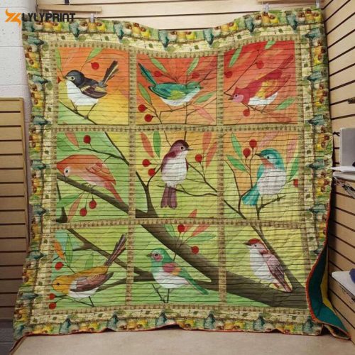 Bird 3D Customized Quilt Blanket For Fans Home Decor Gift