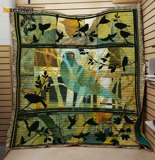 Bird 3D Customized Quilt Blanket Bird 3D Customized Quilt Blanket