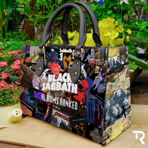 Black Sabbath Leather Handbag Gift For Women