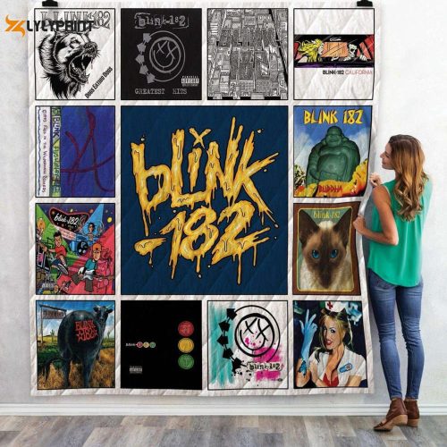Blink 182 Quilt Blanket For Fans Home Decor Gift