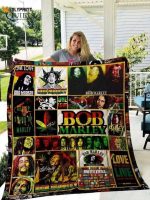 Bob Marley 5 Quilt Blanket For Fans Home Decor Gift
