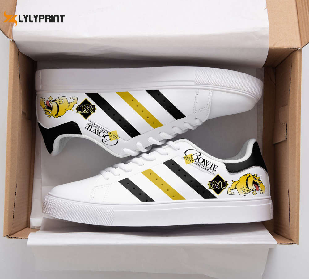 Bowie State University Skate Shoes For Men Women Fans Gift Bowie State University Skate Shoes For Men Women Fans Gift