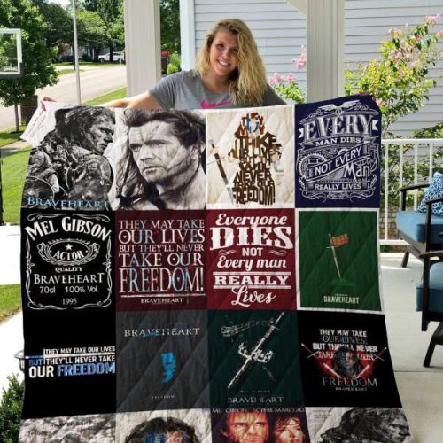 Braveheart 3D Customized Quilt Blanket For Fans Home Decor Gift