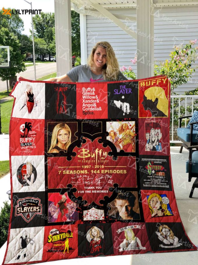 Buffy The Vampire Slayer 3D Customized Quilt Blanket For Fans Home Decor Gift