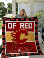 Calgary Flames 2 Quilt Blanket For Fans Home Decor Gift