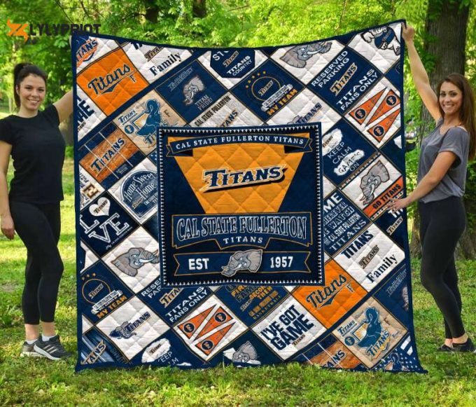 Car State Fullerton Titans 3D Customized Quilt Blanket
