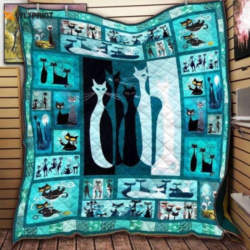 Cat 3D Customized Quilt
