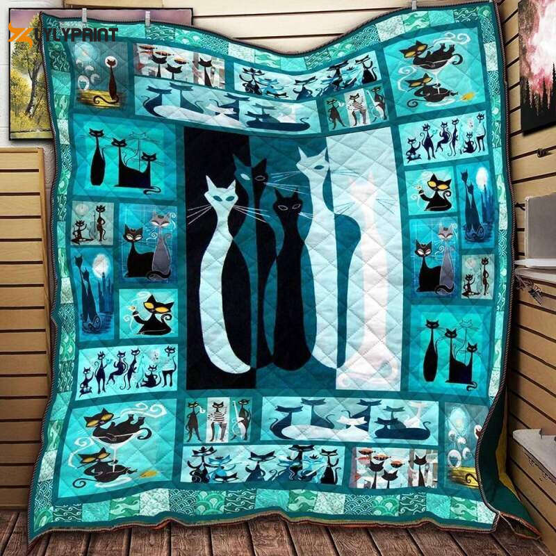 Cat 3D Customized Quilt Cat 3D Customized Quilt