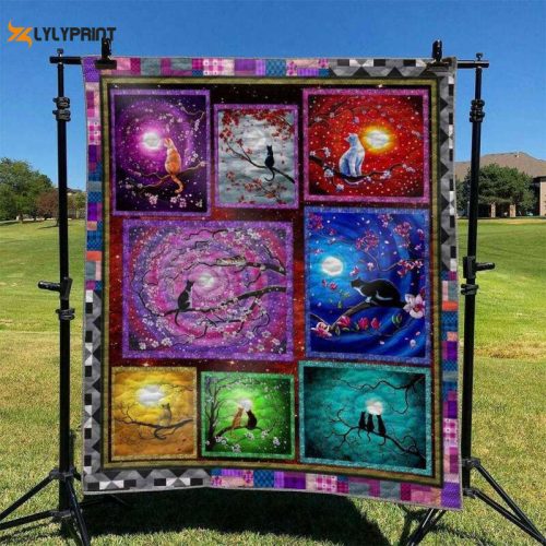 Cat 3D Customized Quilt