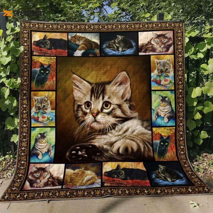 Cat Version 3D Customized Quilt