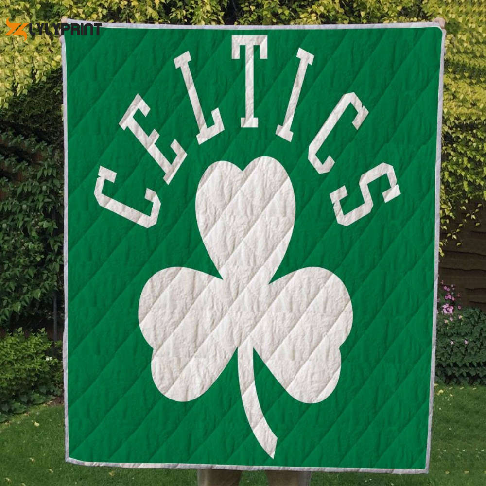Celtics Logo 3D Customized Quilt Blanket For Fans Home Decor Gift Celtics Logo 3D Customized Quilt Blanket For Fans Home Decor Gift