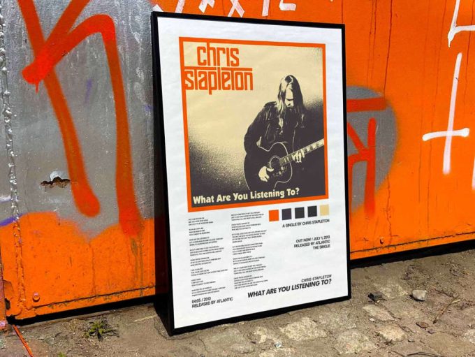 Chris Stapleton “What Are You Listening To” Album Cover Poster #2