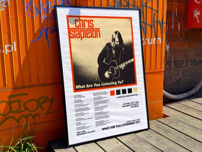 Chris Stapleton “What Are You Listening To” Album Cover Poster #2