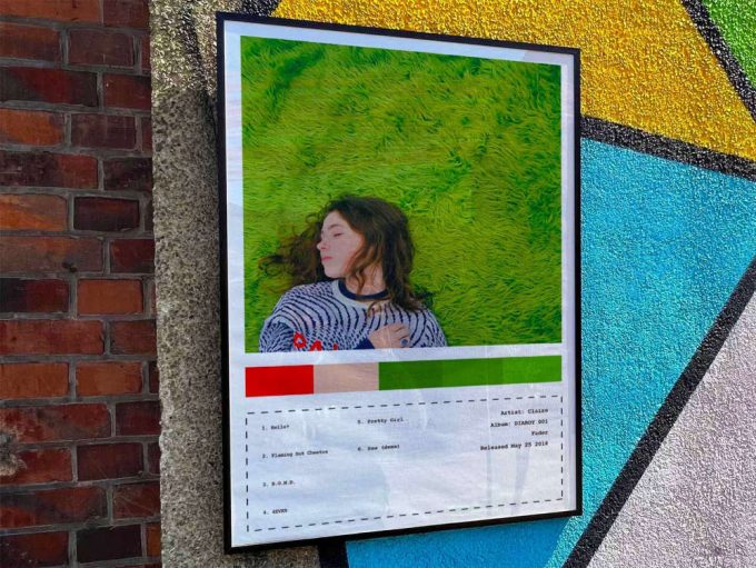 Clairo “Diary 001” Album Cover Poster #4