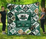 Cleveland State Quilt Blanket For Fans Home Decor Gift