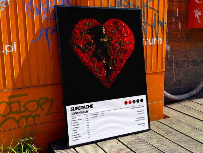 Conan Gray “Superache” Album Cover Poster #6