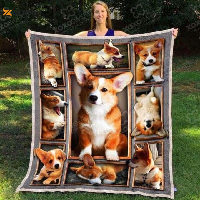 Corgi 291Awesome 3D Customized Quilt