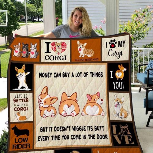 Corgi Buy A Corgi Awesome 3D Customized Quilt