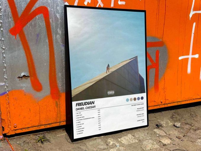 Daniel Caesar “Freudian” Album Cover Poster #6