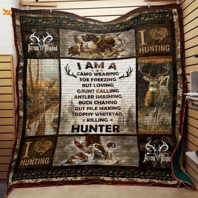 Deer 3D Customized Quilt Camo Wearing 3
