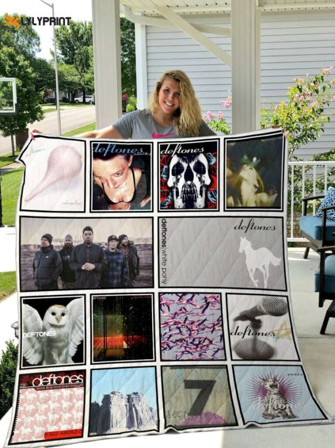 Deftones 1 Quilt Blanket For Fans Home Decor Gift