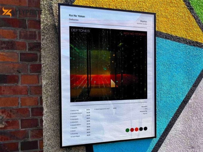 Deftones “Koi No Yokan” Album Cover Poster #5