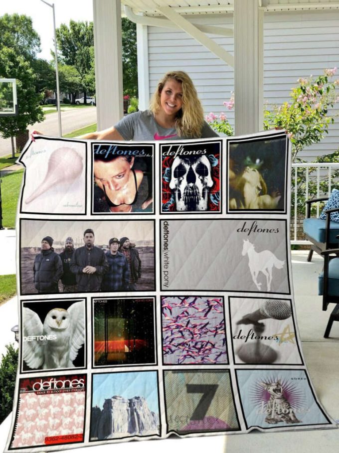 Deftones Quilt Blanket For Fans Home Decor Gift