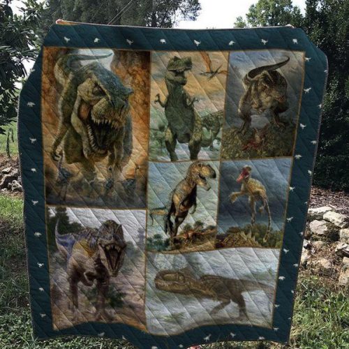 Dinosaur 3D Customized Quilt Blanket For Fans Home Decor Gift