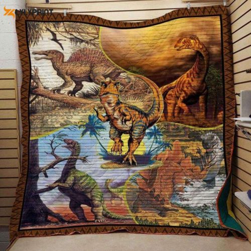Dinosaur Huge 3D Customized Quilt