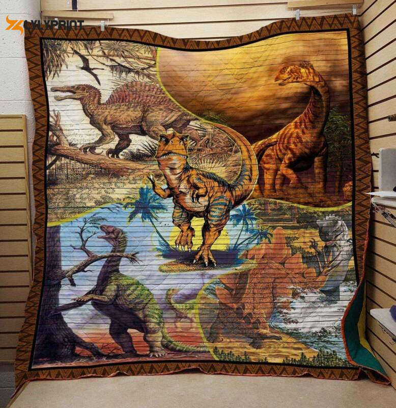 Dinosaur Huge 3D Customized Quilt Dinosaur Huge 3D Customized Quilt