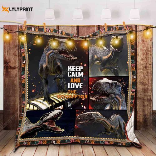Dinosaur Indoraptor 3D Customized Quilt Blanket For Fans Home Decor Gift