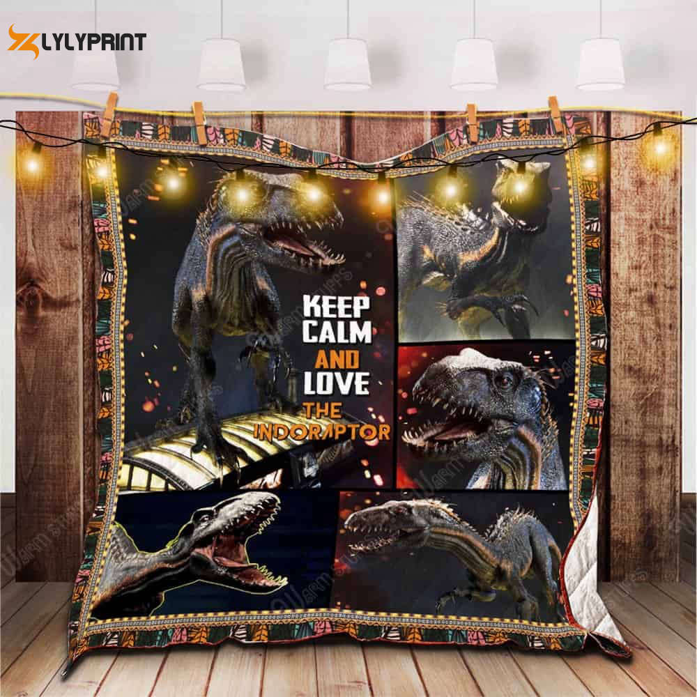 Dinosaur Indoraptor 3D Customized Quilt Blanket For Fans Home Decor Gift Dinosaur Indoraptor 3D Customized Quilt Blanket For Fans Home Decor Gift