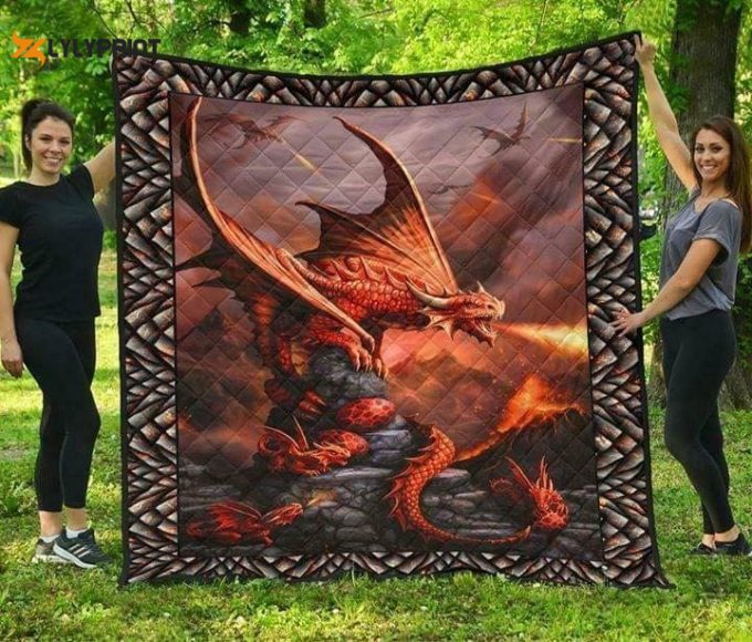 Dragon 3D Customized Quilt
