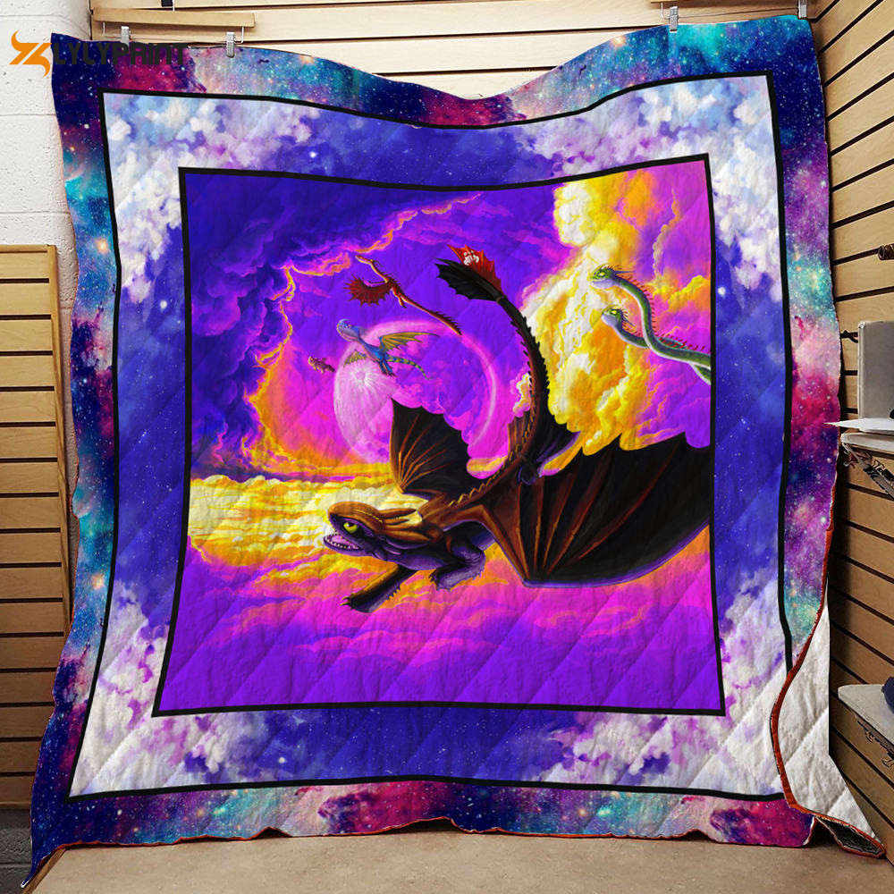 Dragon 3D Customized Quilt Blanket For Fans Home Decor Gift Dragon 3D Customized Quilt Blanket For Fans Home Decor Gift