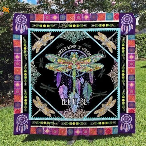 Dragonfly 3D Customized Quilt