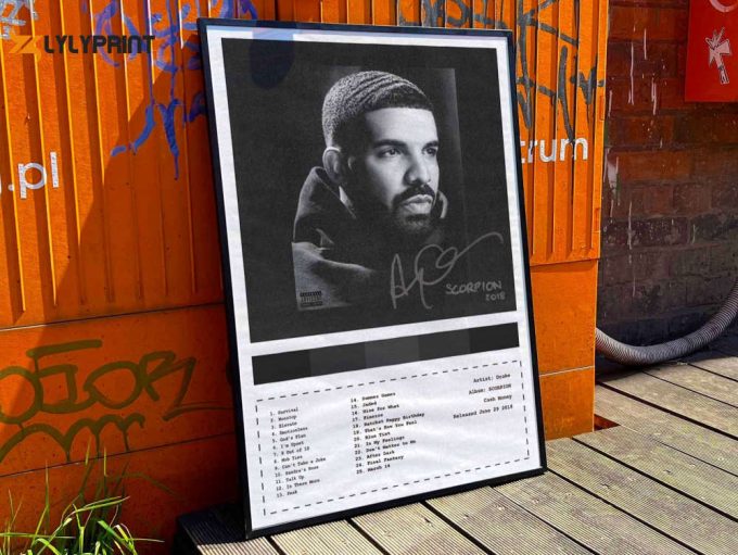 Drake  “Scorpion” Album Cover Poster