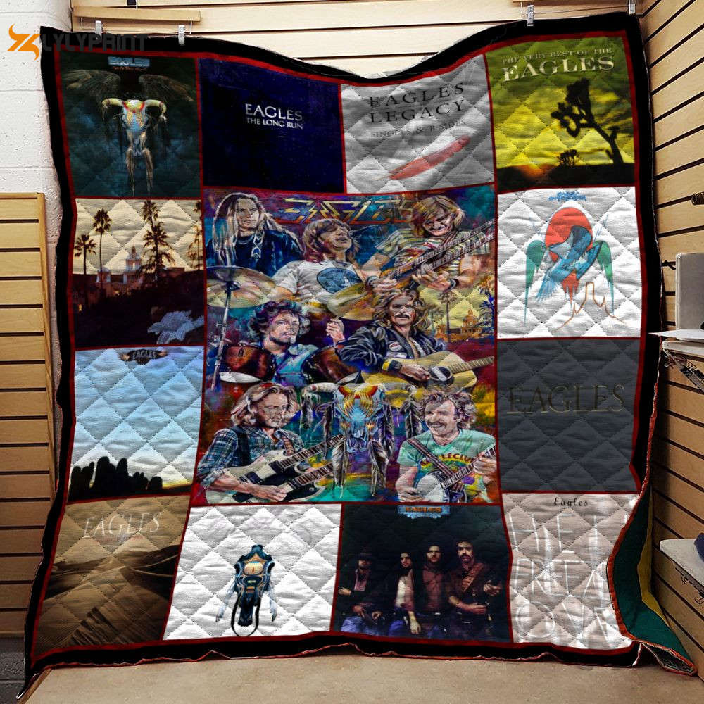 Eagles Collage 3D Customized Quilt Eagles Collage 3D Customized Quilt