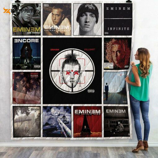 Eminem 4 Quilt Blanket For Fans Home Decor Gift Eminem 4 Quilt Blanket For Fans Home Decor Gift